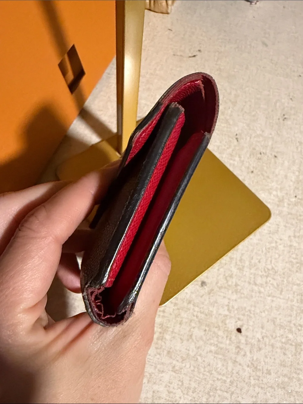 Louis Vuitton Victorine Wallet Damier
